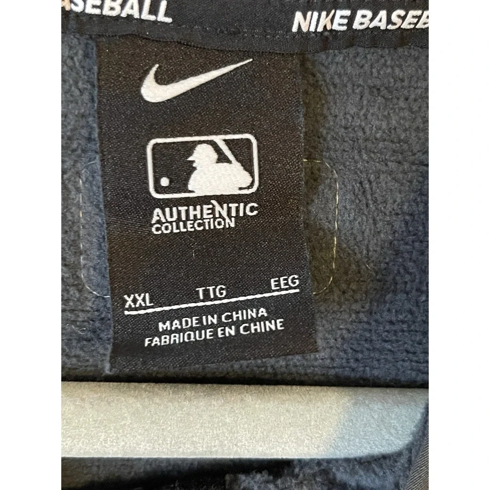 Men's 2XL NWOT Chicago White Sox Nike‎ Pregame Performance Full-Zip Hoodie Black